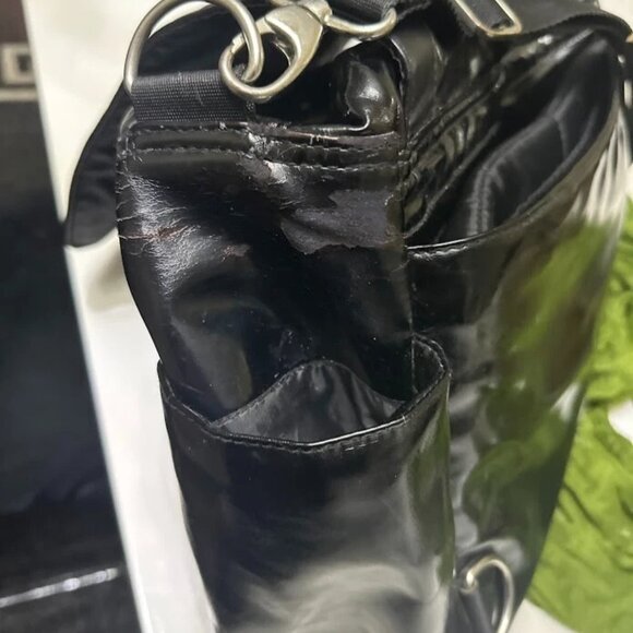 Adelina Madelina Diaper Bag & Wipes Case Large Black It's A Breeze Backpack - Picture 7 of 8